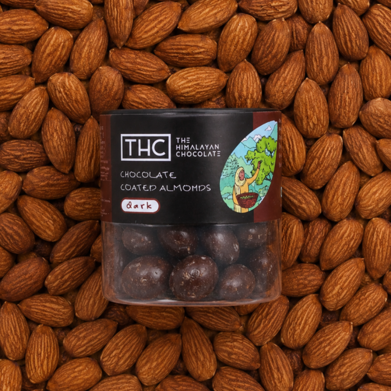 Chocolate Coated Almonds - Dark
