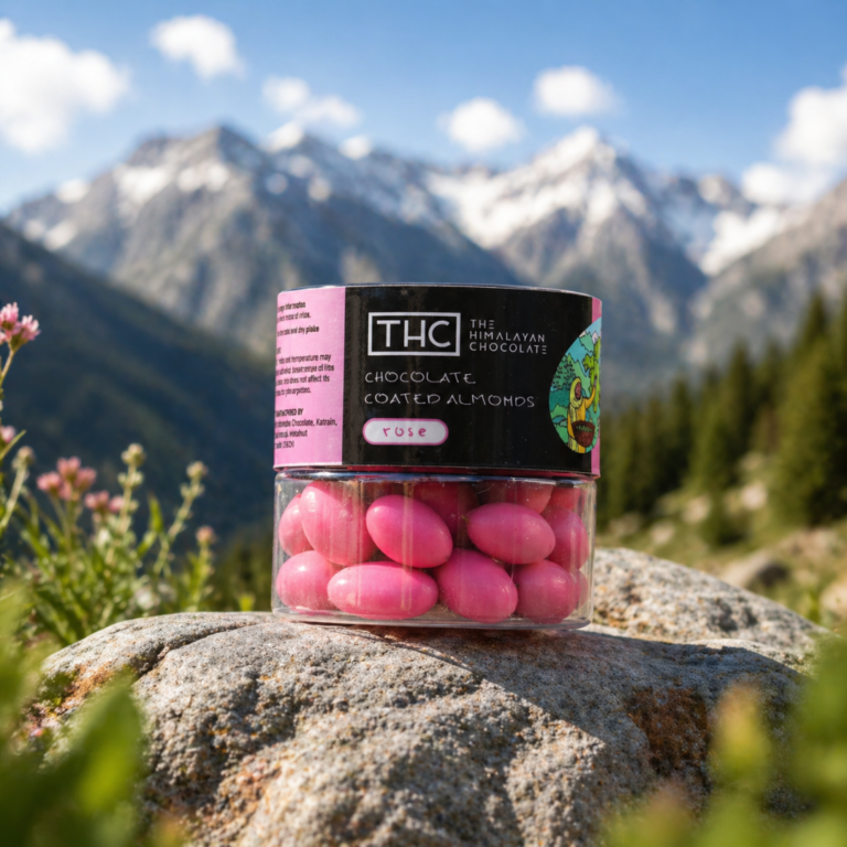 Chocolate Coated Almonds – Rose