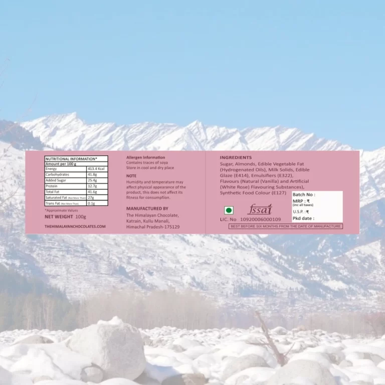 Chocolate Coated Almonds – Rose